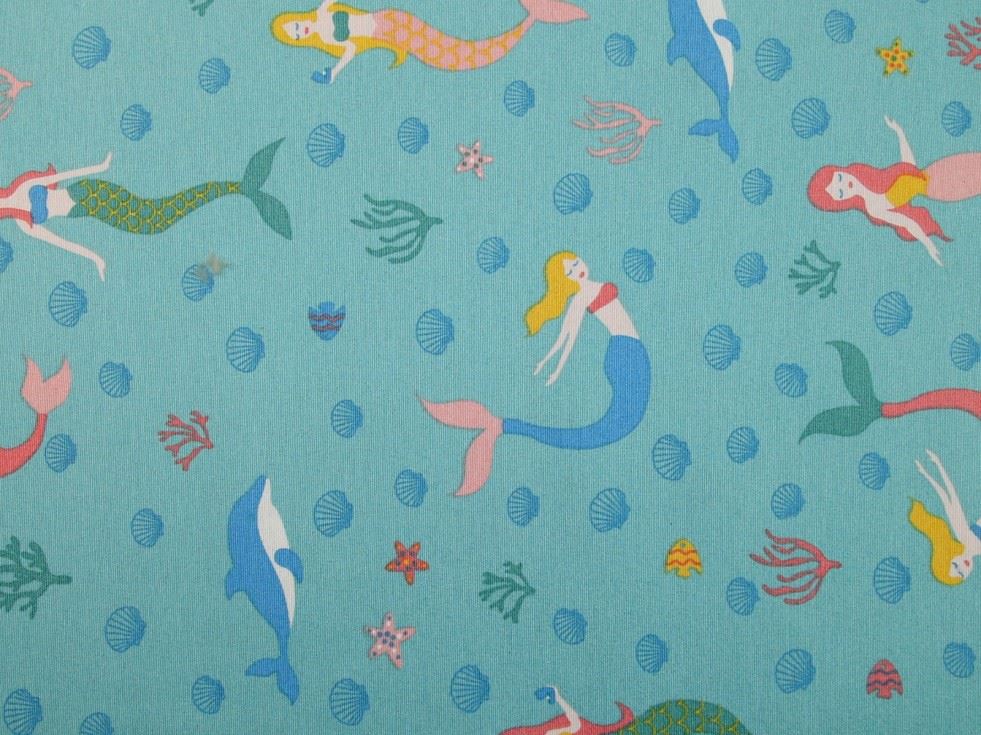 Deadstock Cotton Canvas Fabric Turquoise
 