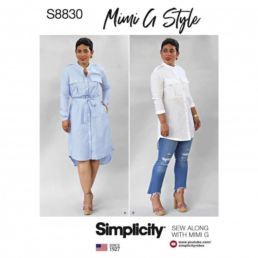 Minerva Sewing Pattern 8830 Simplicity Simplicity-8830-U5