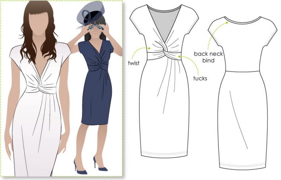 Style Arc Sewing Pattern Jessica Dress