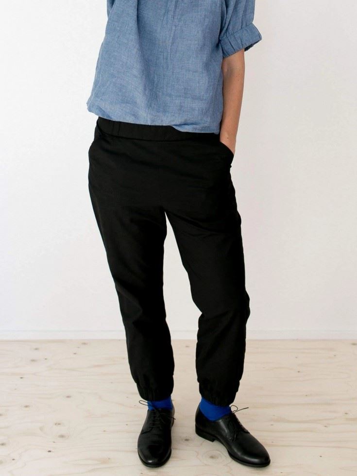 The Assembly Line Sewing Pattern Almost Long Trousers