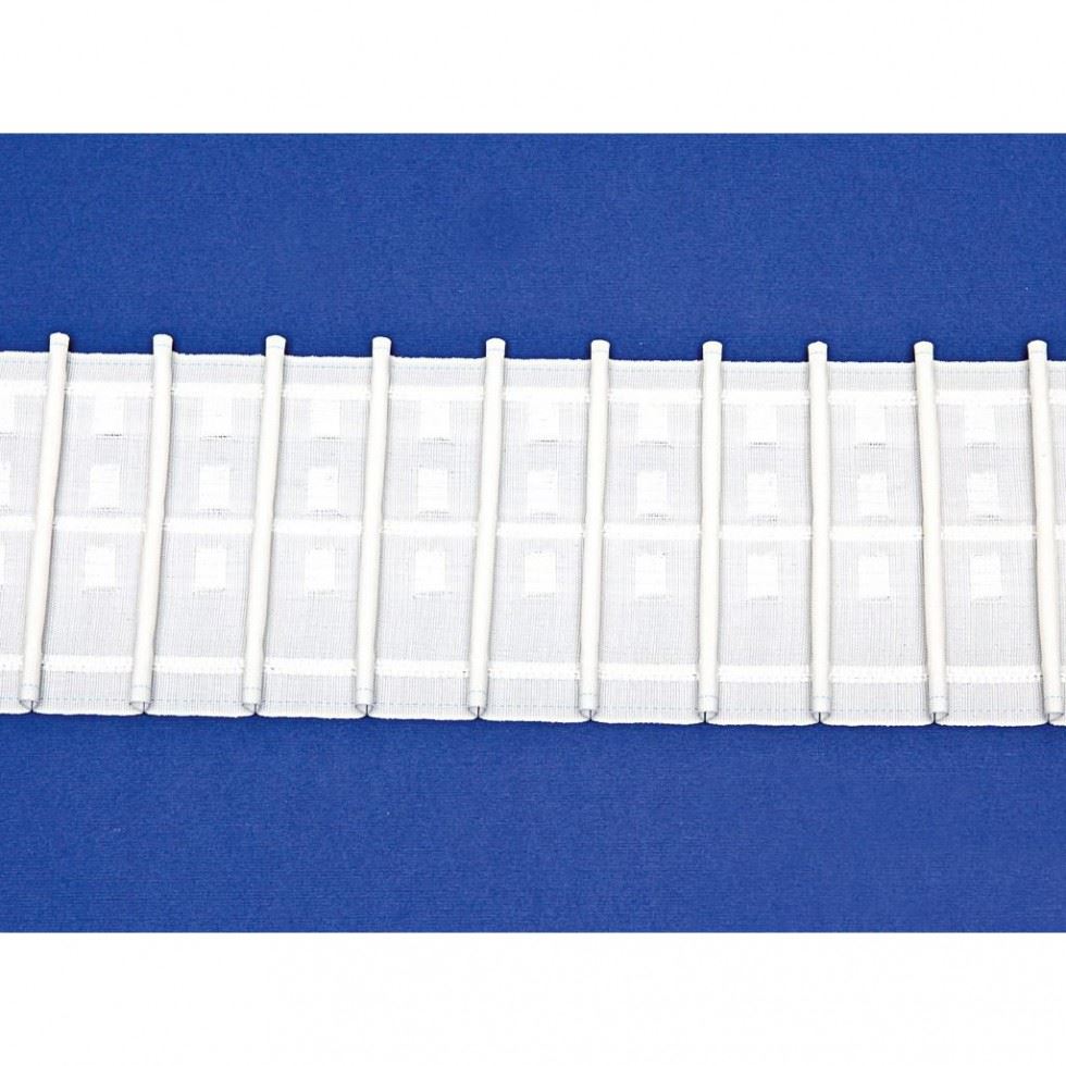 Bellini Pencil Pleat Curtain Tape (Value Roll) White
 