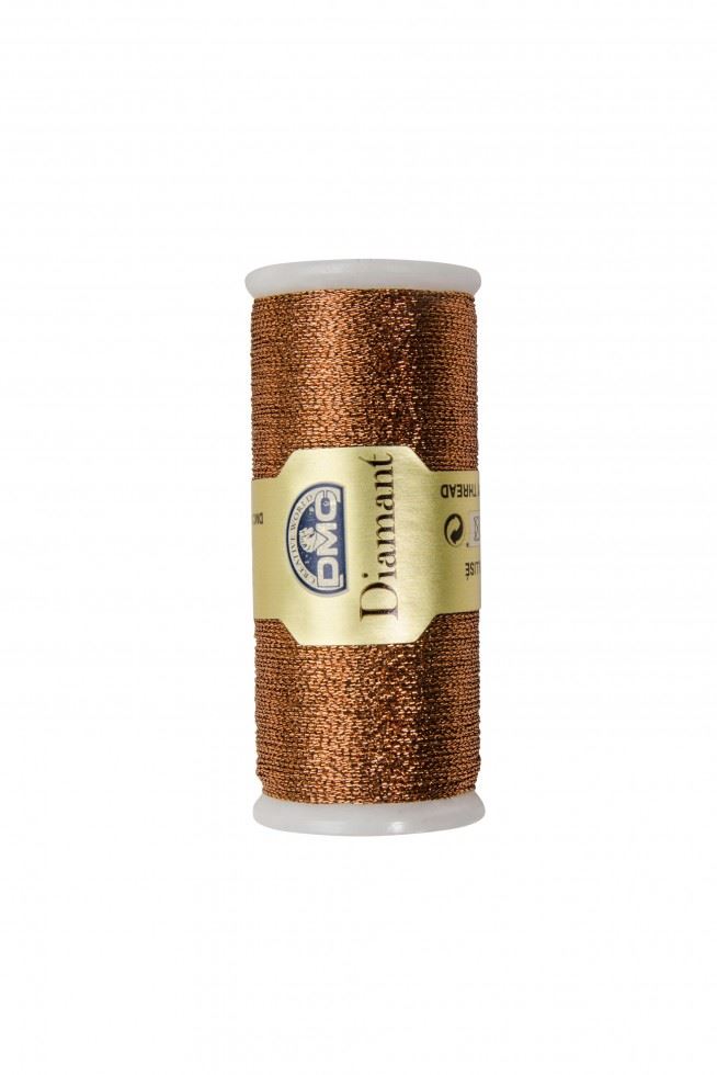 Dmc D301 Copper Diamant Metallic Embroidery Thread