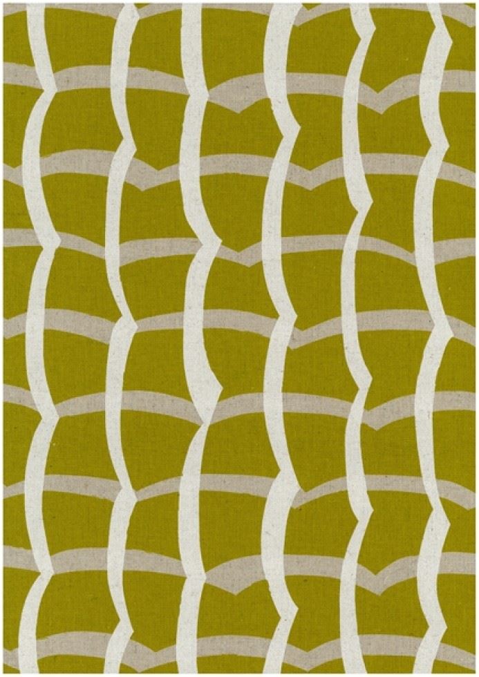 Kokka Cotton Linen Canvas Fabric Ochre
 