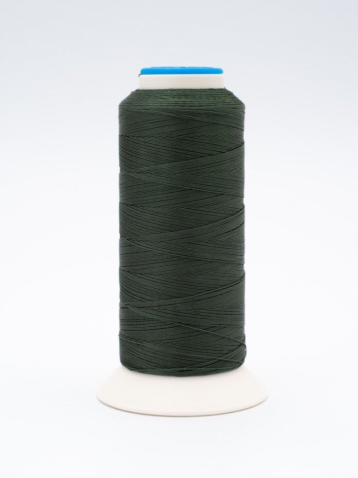 40s Nylon Sewing Thread Bottle Green