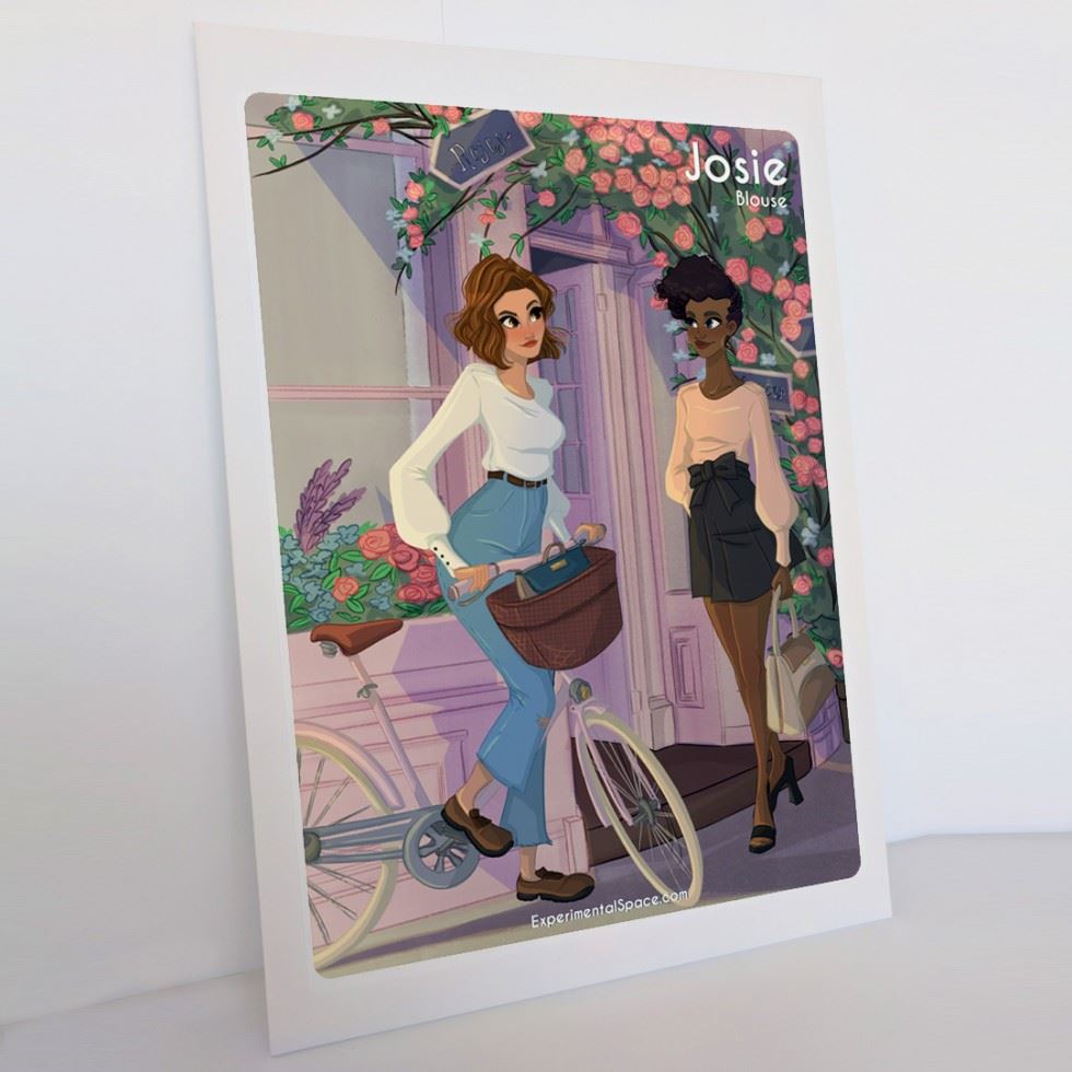 Experimental Space Sewing Pattern Josie Blouse