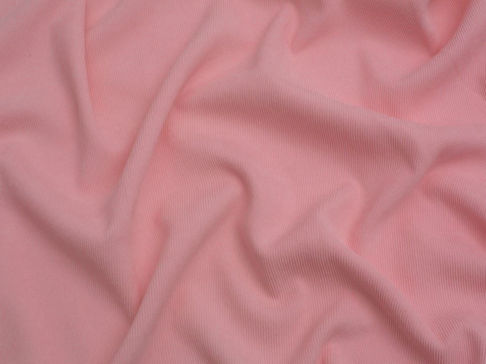 17 Wale Stretch Woven Babycord Fabric Pale Pink
