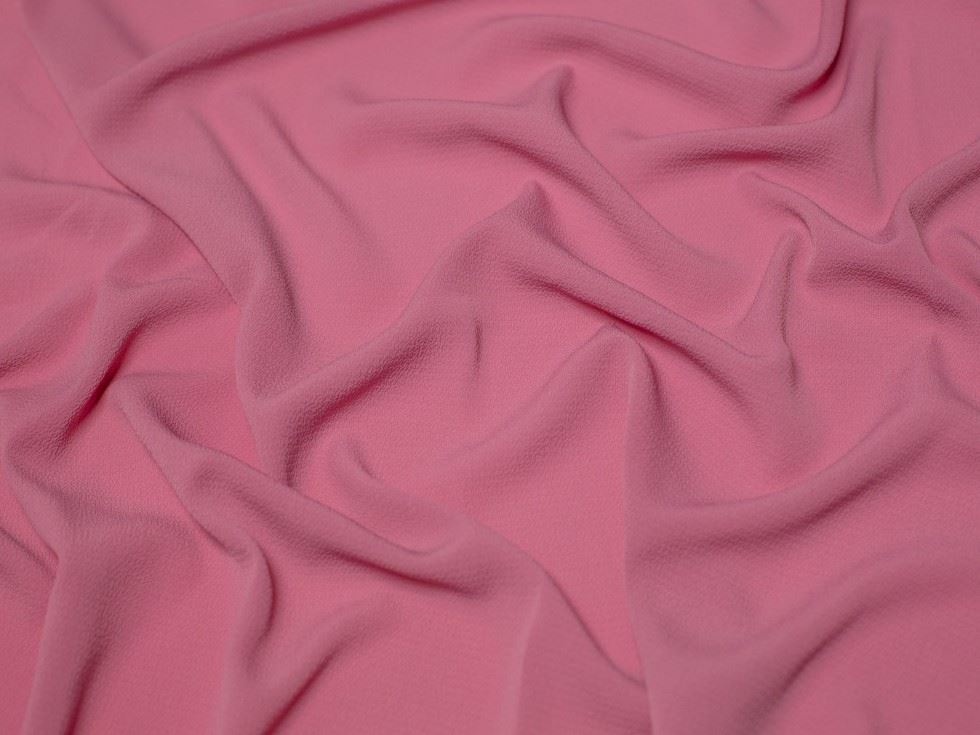 Minerva Core Range Pebble Textured Stretch Woven Crepe Fabric Mauve
 