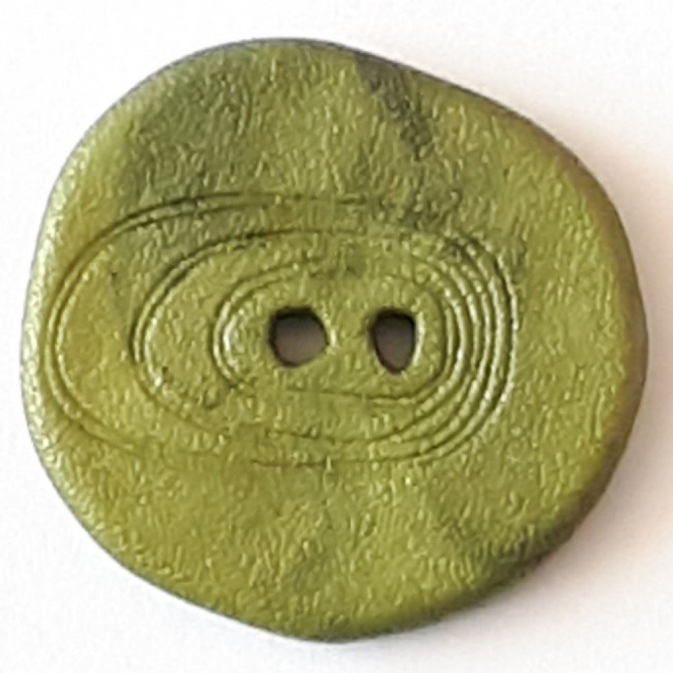 Dill Irregular Plastic Buttons (Value Pack) Olive Green
 