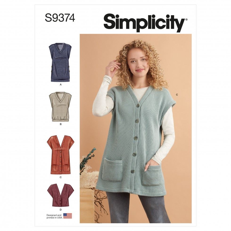 Minerva Sewing Pattern 9374 Simplicity Simplicity-9374-A