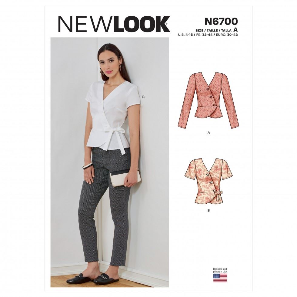 New Look Paper Sewing Pattern 6700
 
