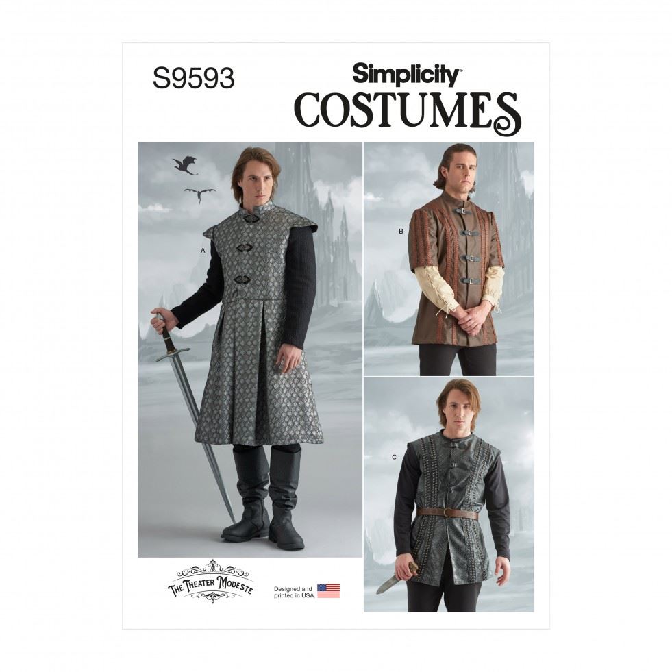Minerva Sewing Pattern 9593 Simplicity Simplicity-9593-Bb