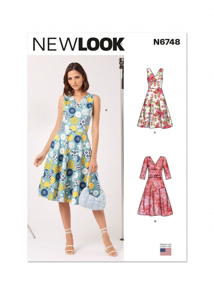 New Look Paper Sewing Pattern 6748
 