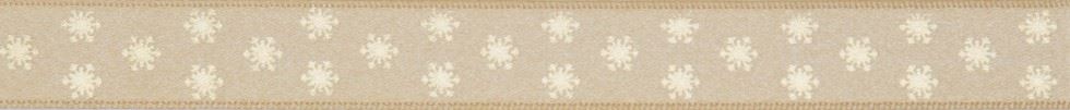 Berisfords Metallic Polka Flakes Ribbon Honey
 