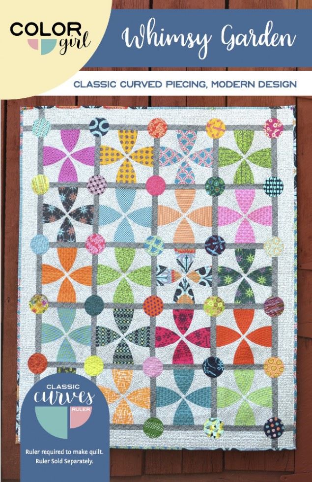 Color Girl Quilting Pattern Whimsy Garden
 