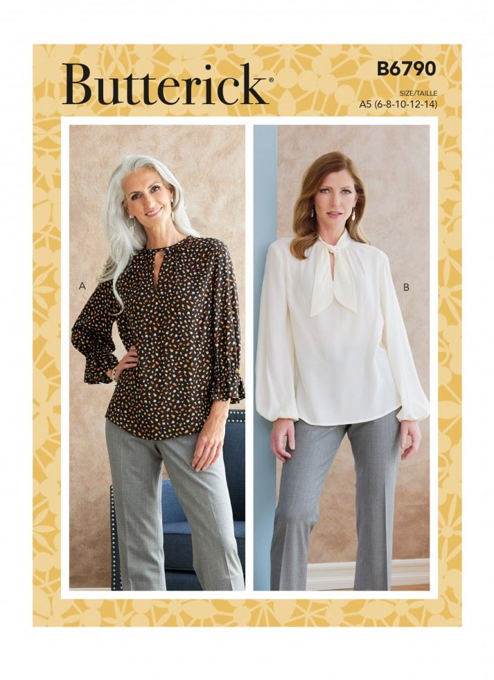 Minerva Sewing Pattern 6790 Butterick Butterick-6790-F5