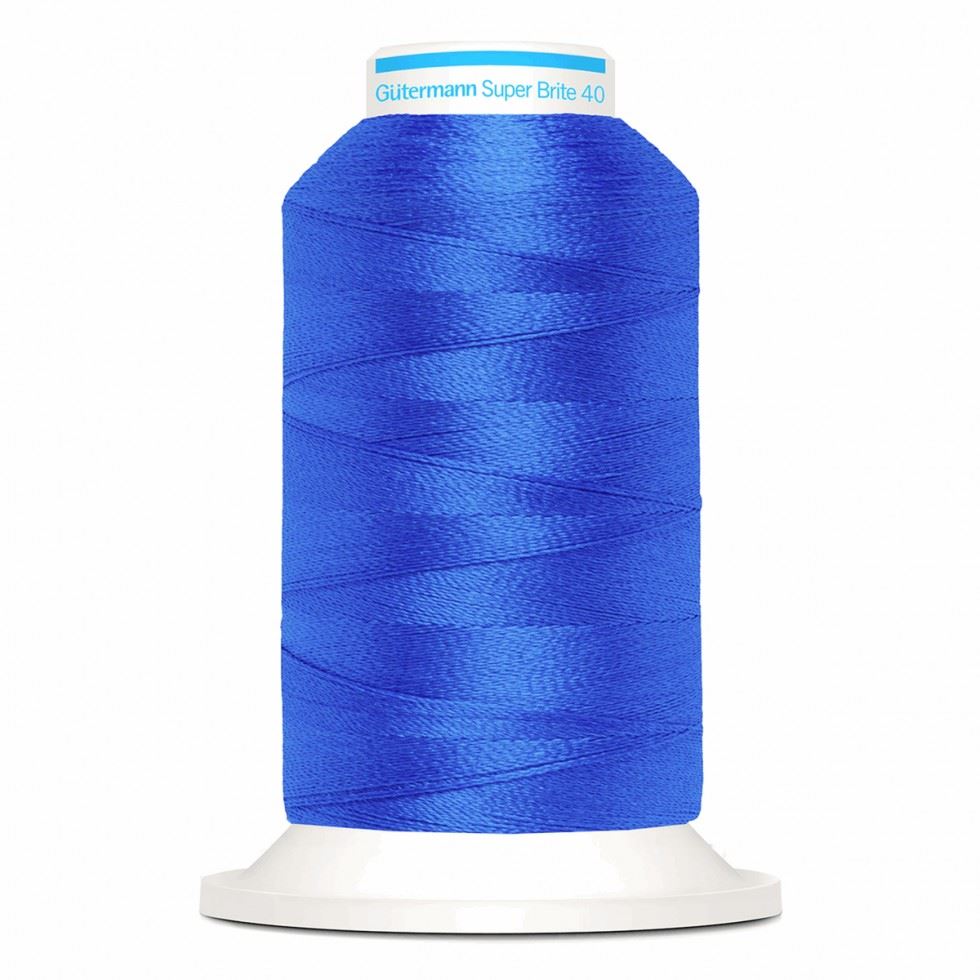 Gutermann 5580 Super Brite Polyester 40 Embroidery Thread