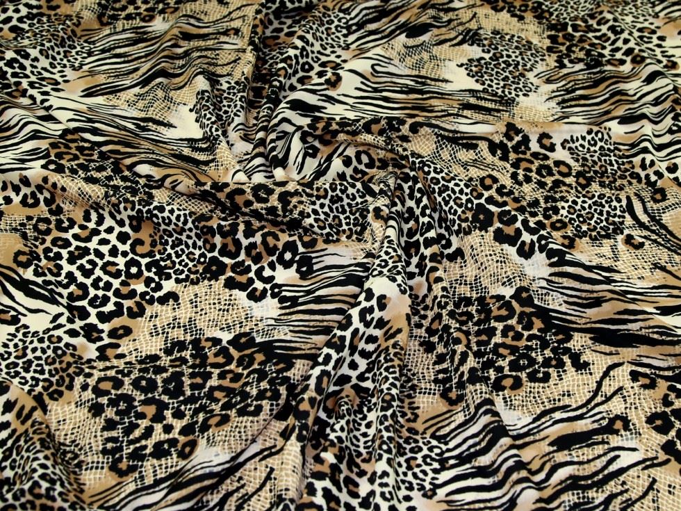 John Kaldor Coffee Hermione Crepe Fabric