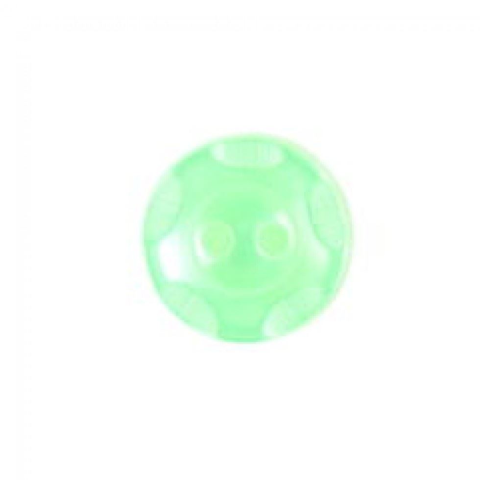 Crendon Light Green Round Floral Buttons (Value Pack)