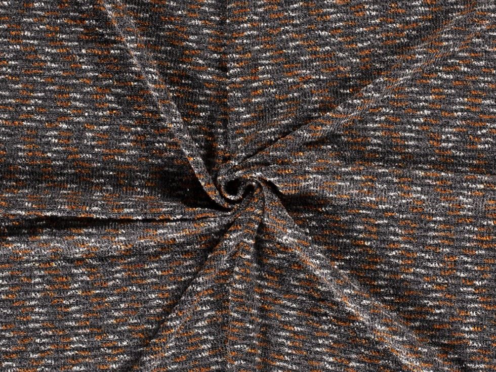 Woven Tweed Coating Fabric Rust
 