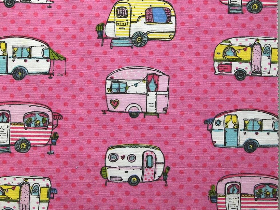Deadstock Cotton Canvas Fabric Pink
 