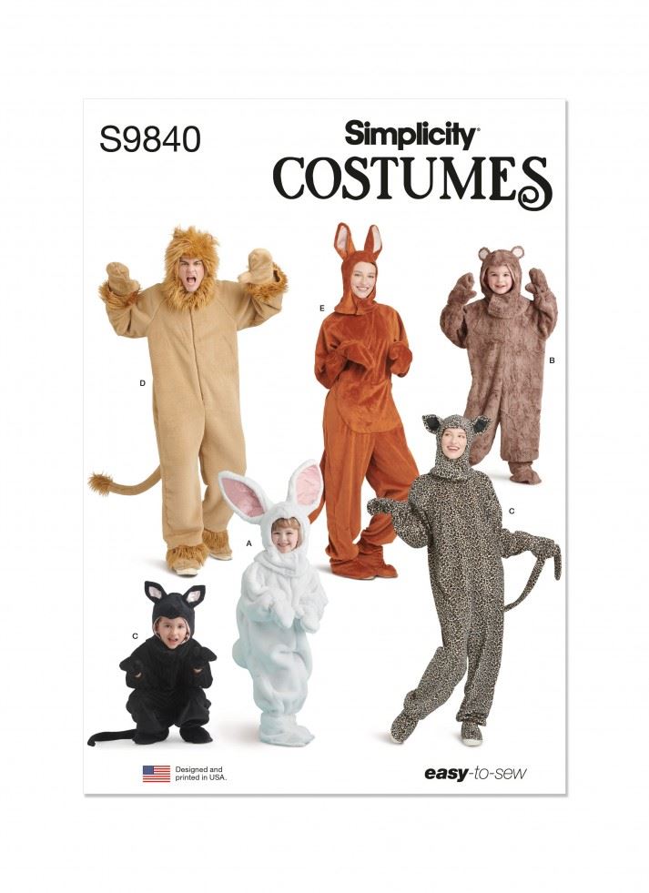 Simplicity Paper Sewing Pattern 9840
 