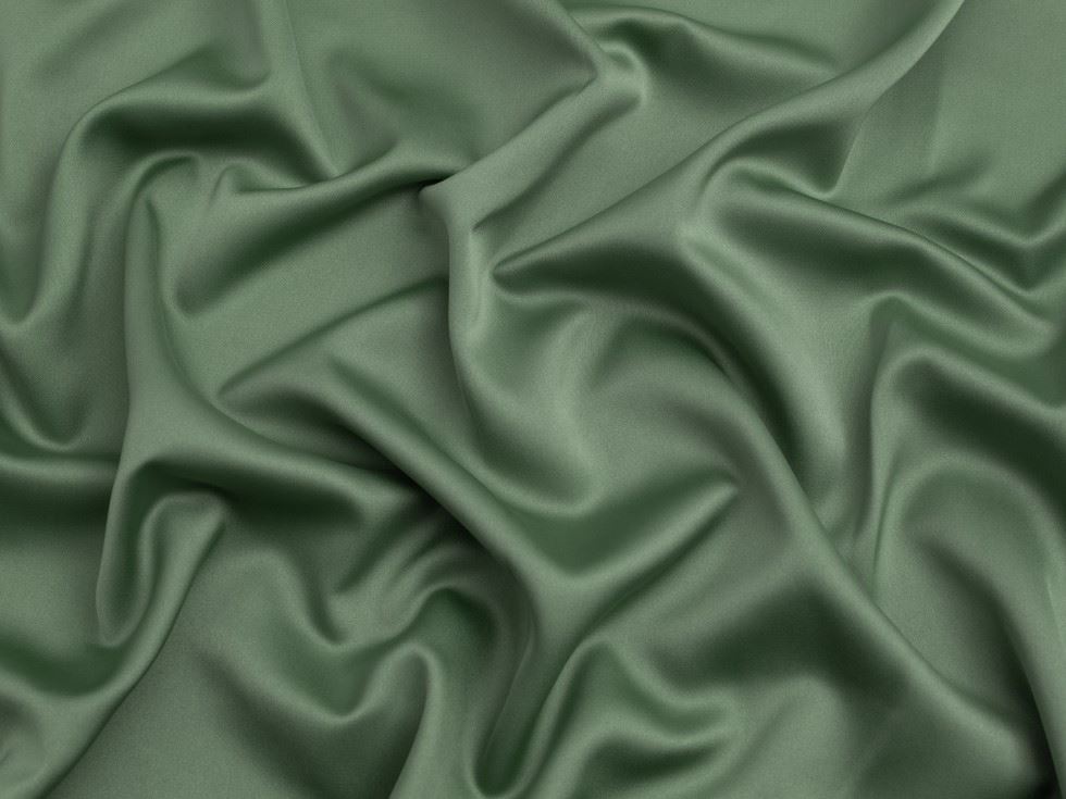 Minerva Core Range Royal Micro Satin Fabric Dark Mint