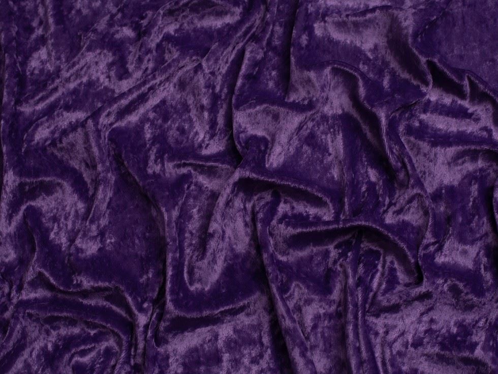 Minerva Core Range Cadbury Crush Velvet Stretch Knit Fabric