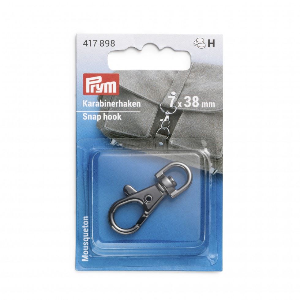 Prym Gunmetal Snap Hook Fastener