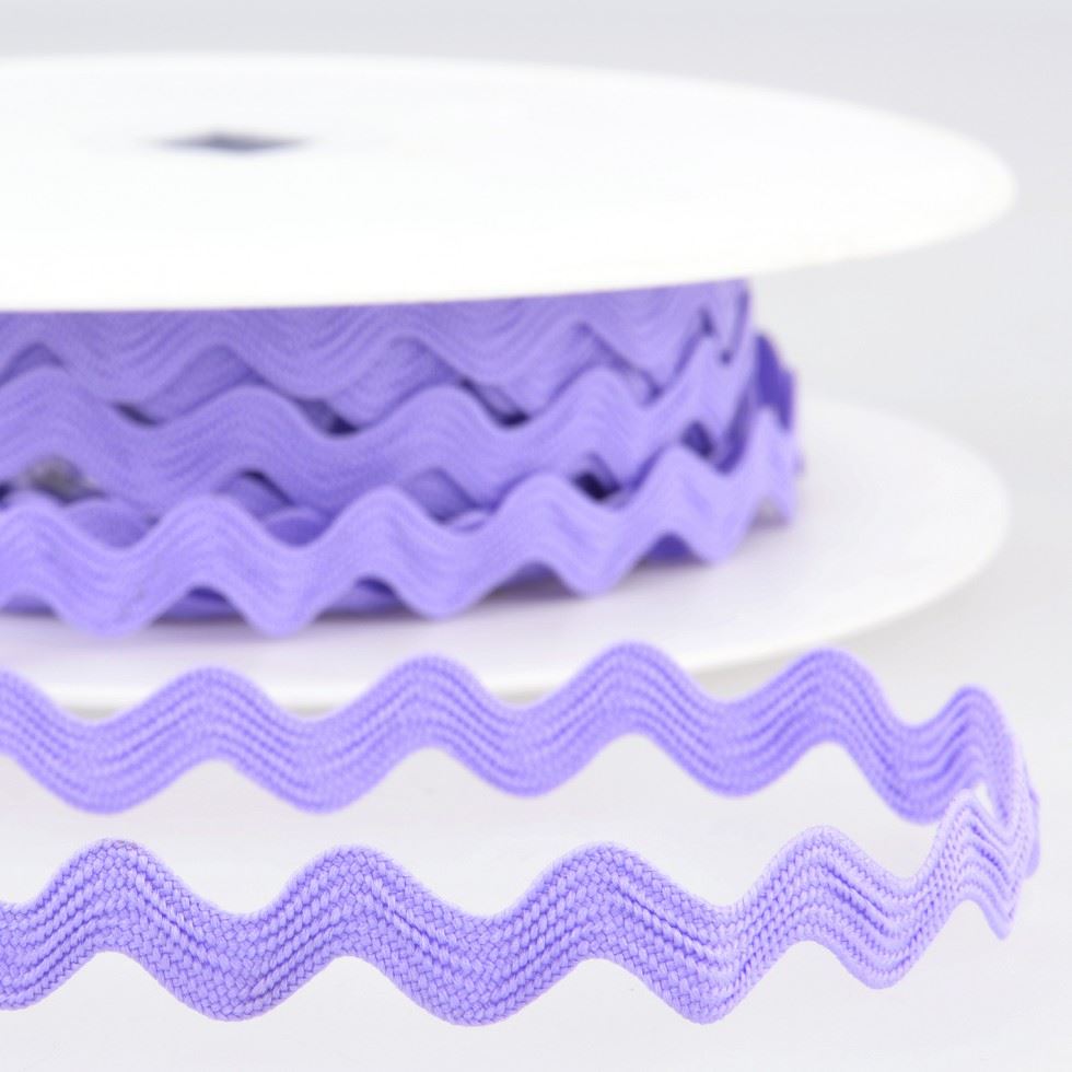 Stephanoise Ric Rac Trim Lilac
 