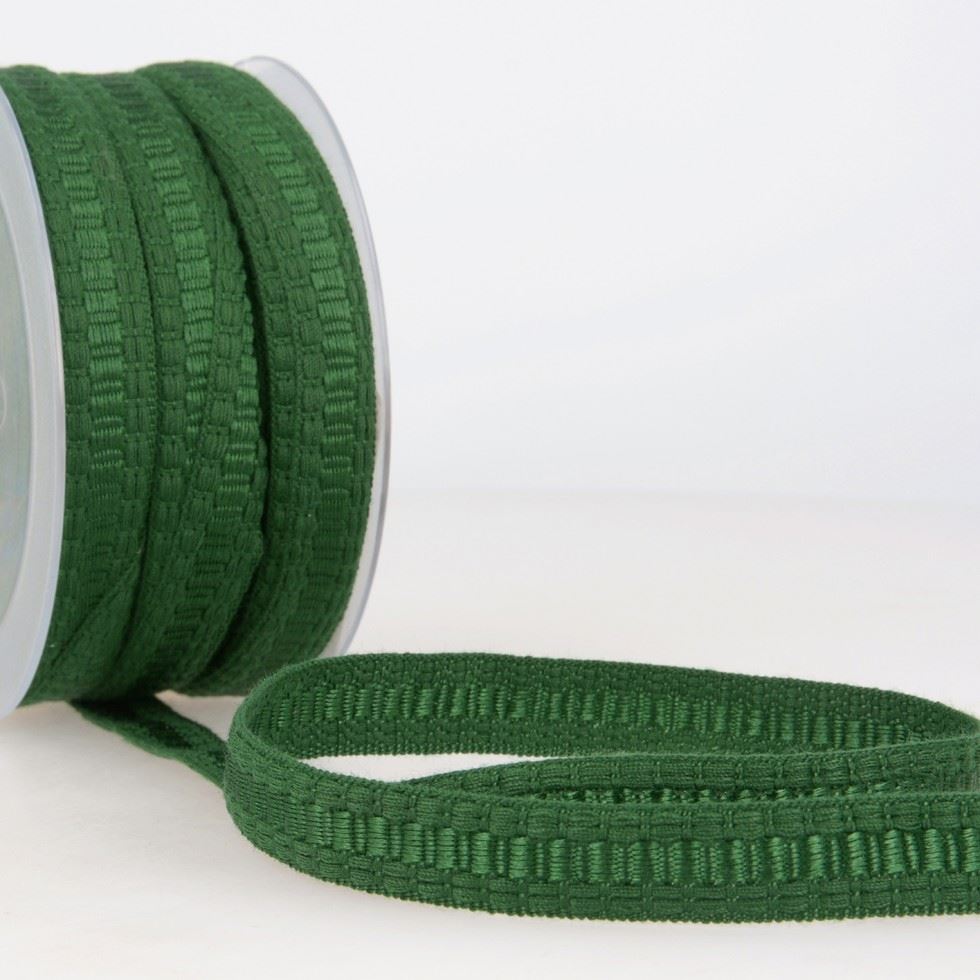 Stephanoise Flat Braid Trim Bottle Green