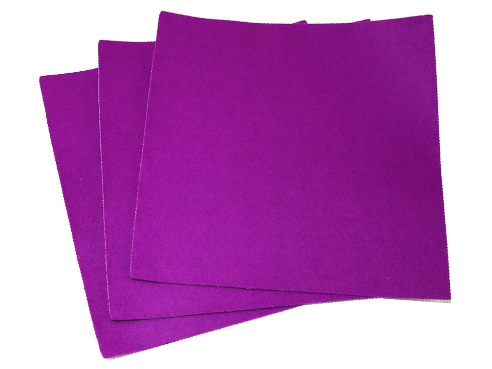 Minerva Core Range Thistle 6Inch Acrylic Felt Fabric Sheets