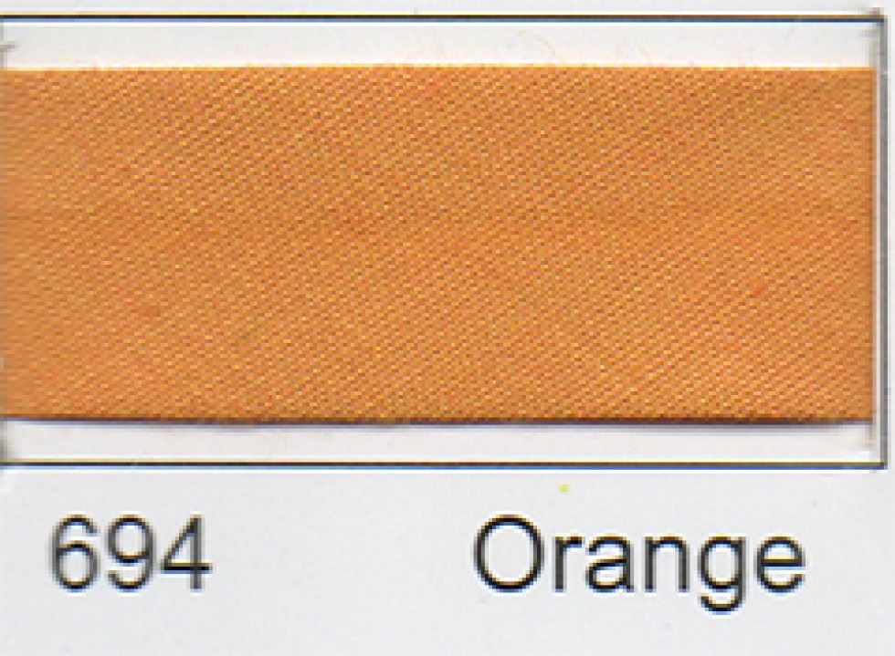 Essential Trimmings Orange Polycotton Bias Binding Tape
