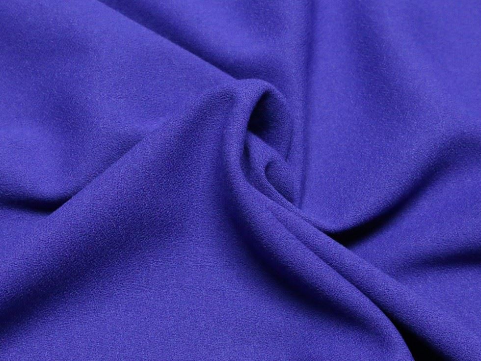 Cadbury Deadstock Viscose Stretch Woven Crepe Fabric