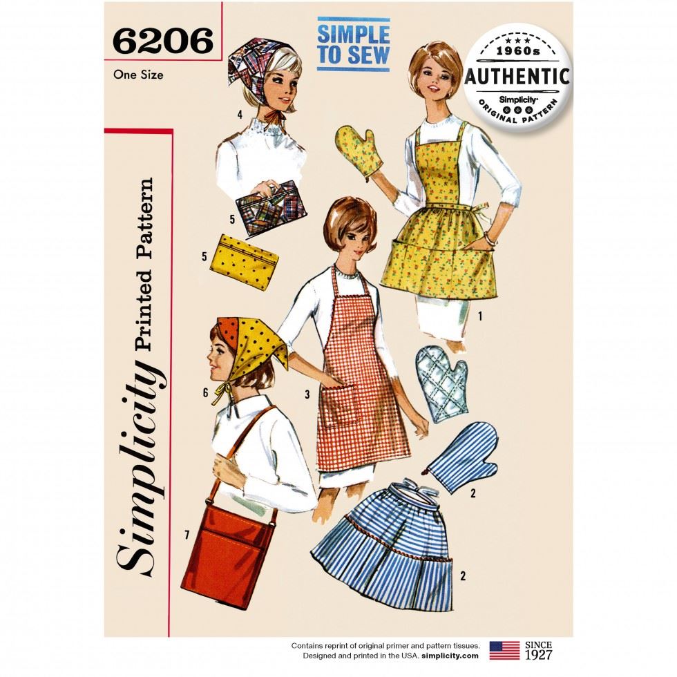 Simplicity Paper Sewing Pattern 6206
 