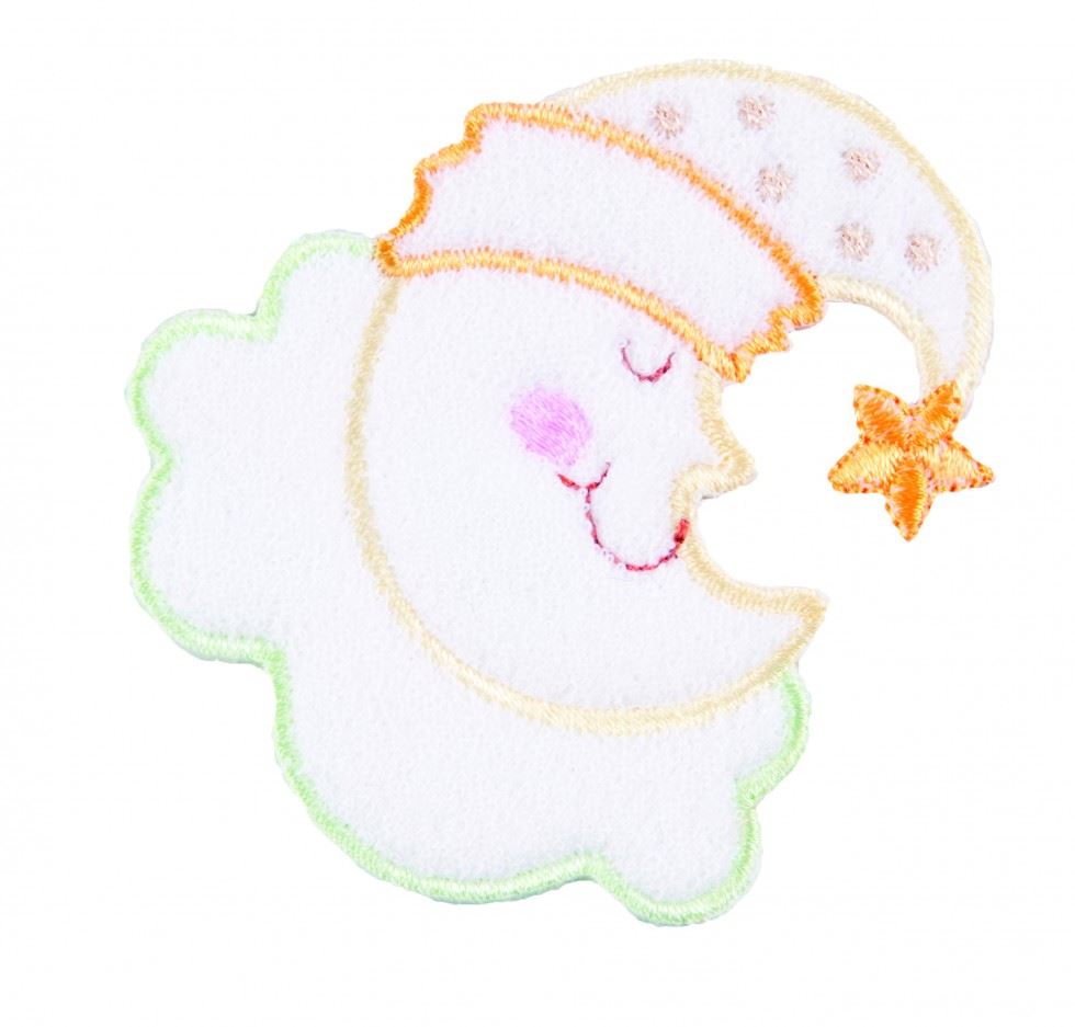 Craft Factory Patch Motif Moon Cloud
 