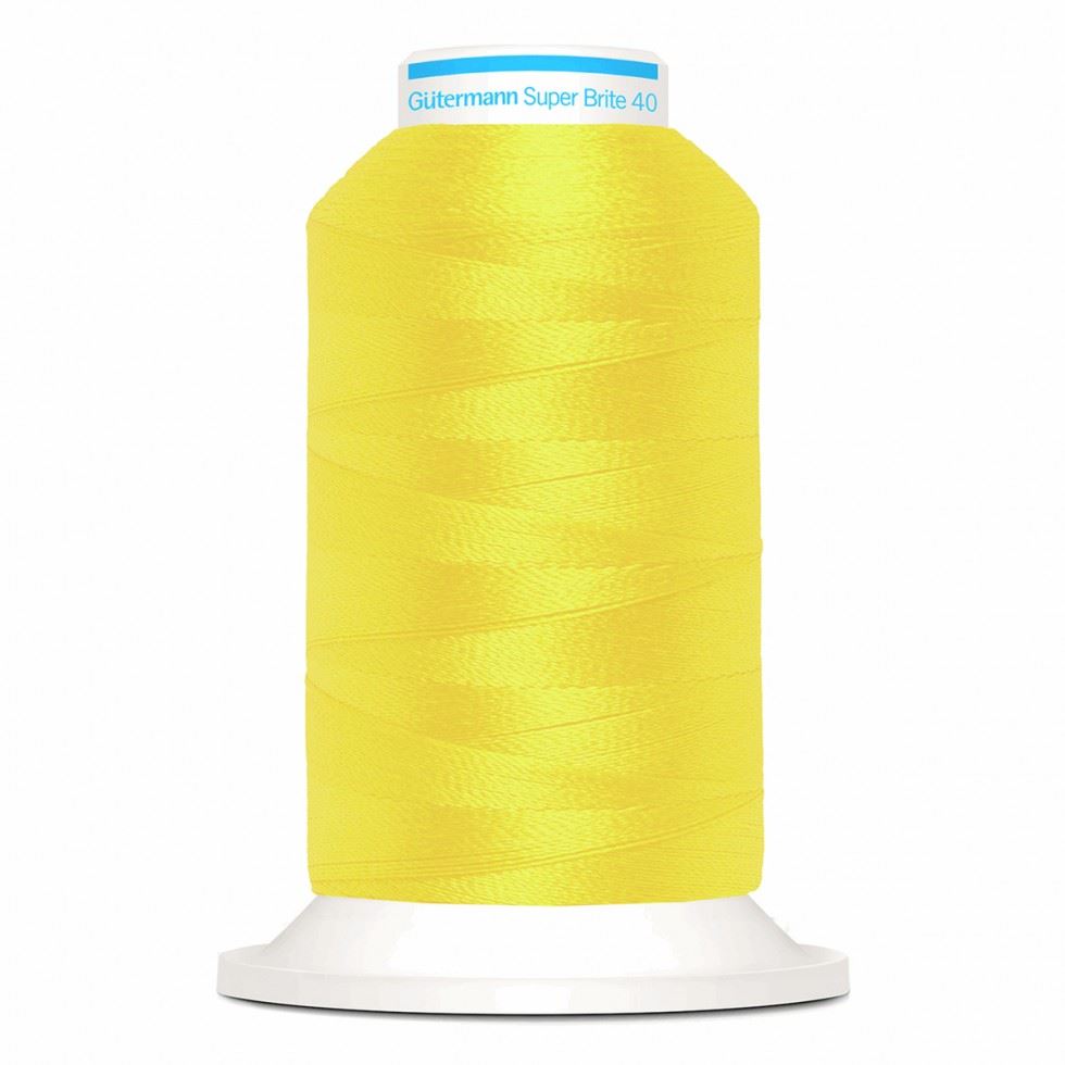 Gutermann 5762 Super Brite Polyester 40 Embroidery Thread