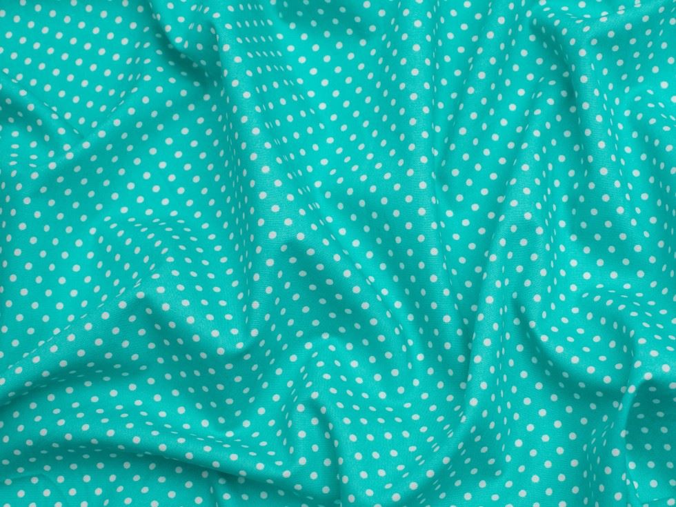 Minerva Core Range 100% Cotton Poplin Fabric Pastel Turquoise
 
