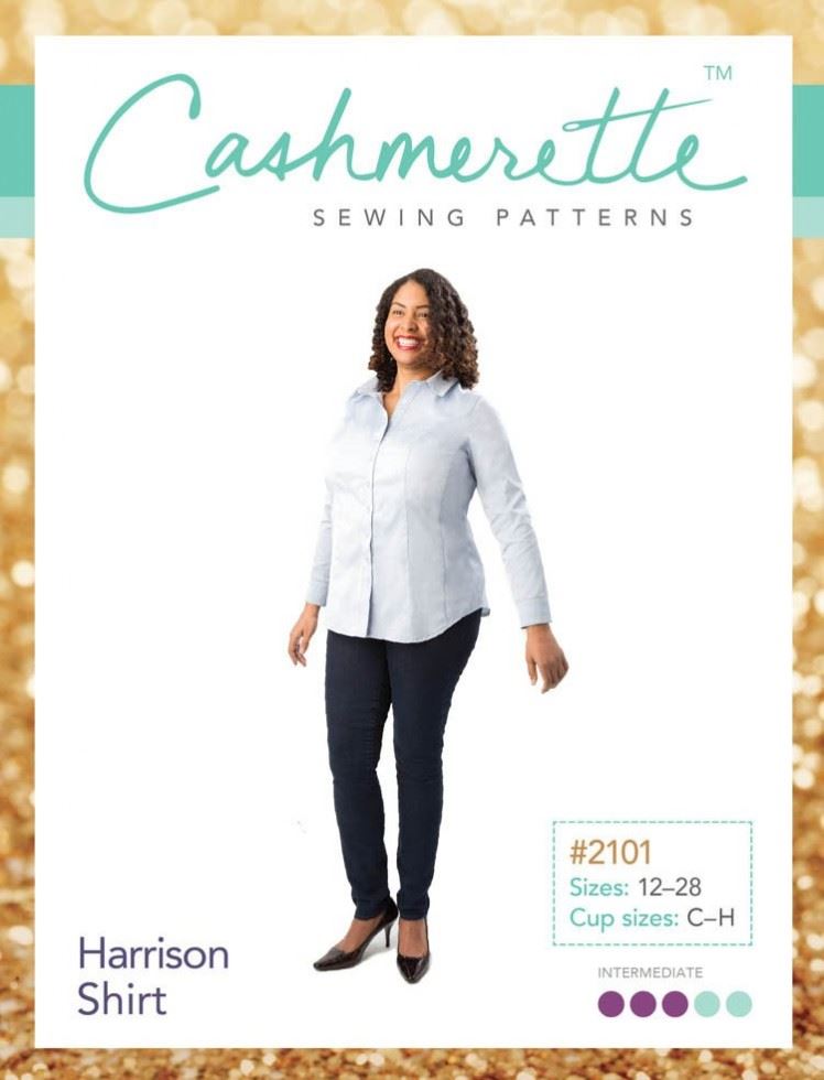 Cashmerette Paper Sewing Pattern Harrison Shirt
 