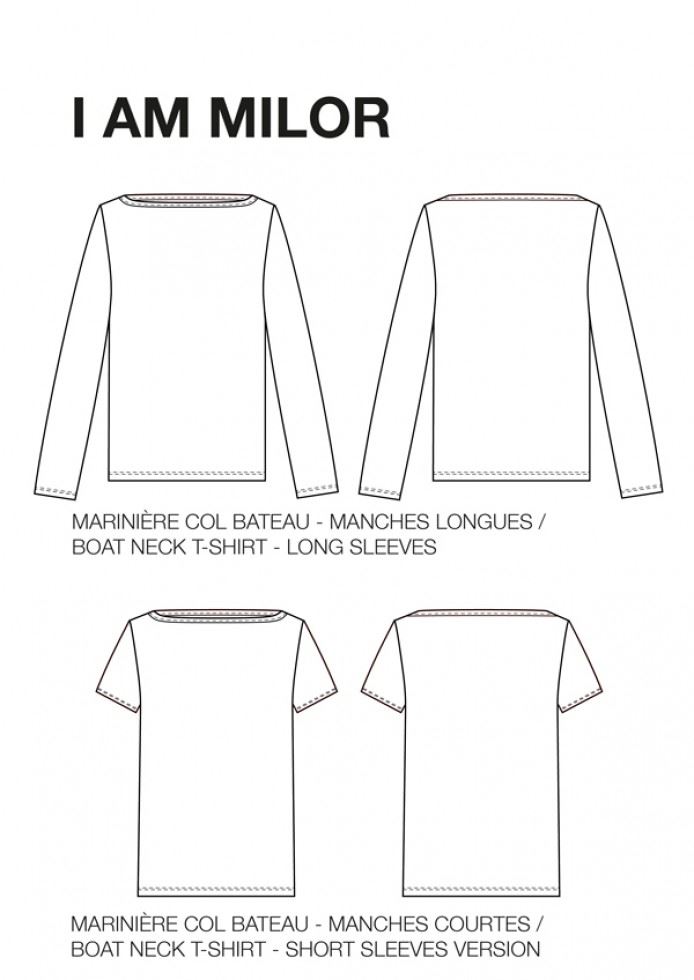 I AM Sewing Pattern Milor T Shirt