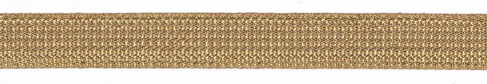 Berisfords Metallic Grosgrain Ribbon (Value Roll) 200 Gold
 