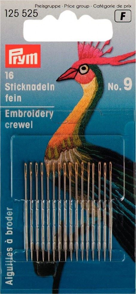 Prym Fine Embroidery Needles
 