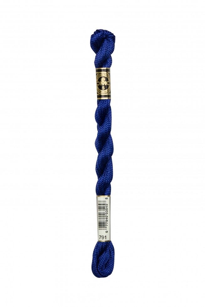 Dmc 791 Size 5 Cotton Perle Thread