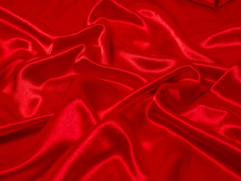 Crepe Back Satin Fabric Red
 