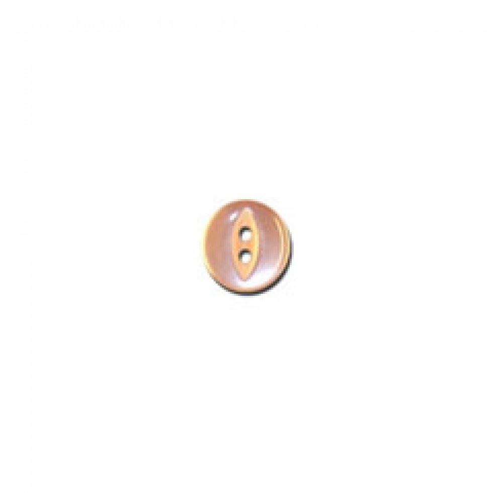 Trimits Peach Fisheye Buttons (Value Pack)
