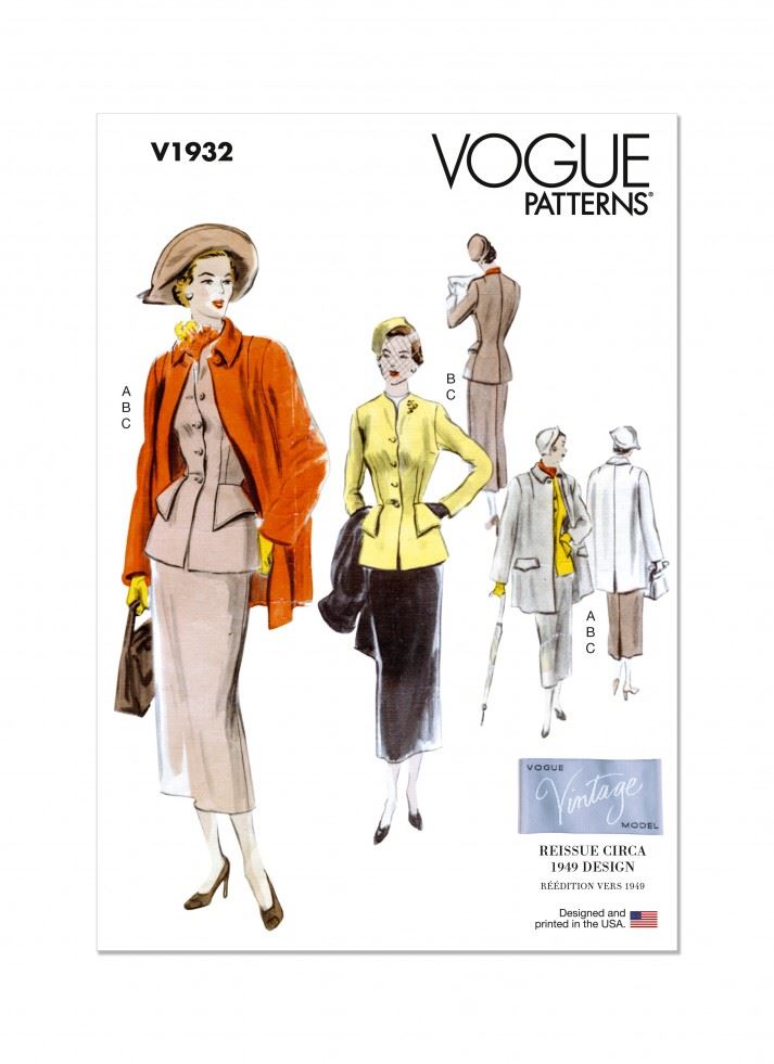 Vogue Paper Sewing Pattern 1932