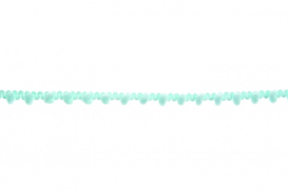 Essential Trimmings Light Blue Pom Poms Trim (Value Roll)