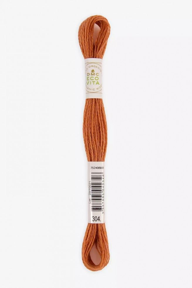 Dmc 304 Eco Vita Organic Wool Embroidery Thread