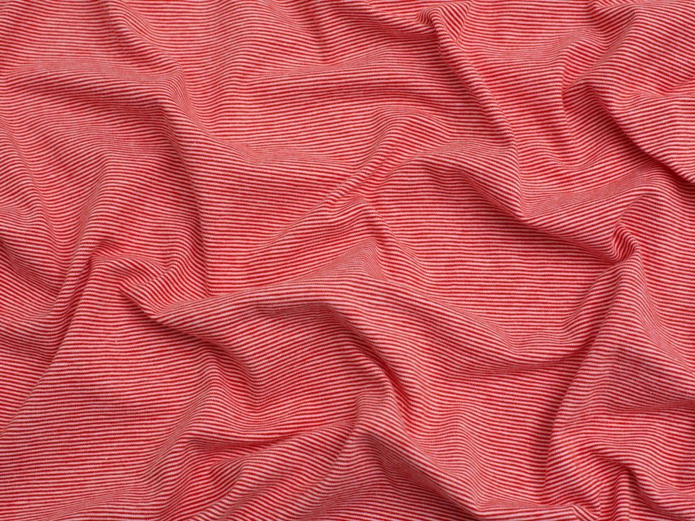 Cotton Jersey Stretch Knit Fabric Red