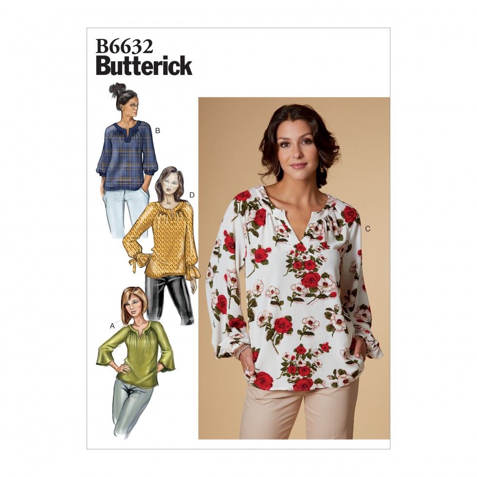 Butterick Paper Sewing Pattern 6632
 