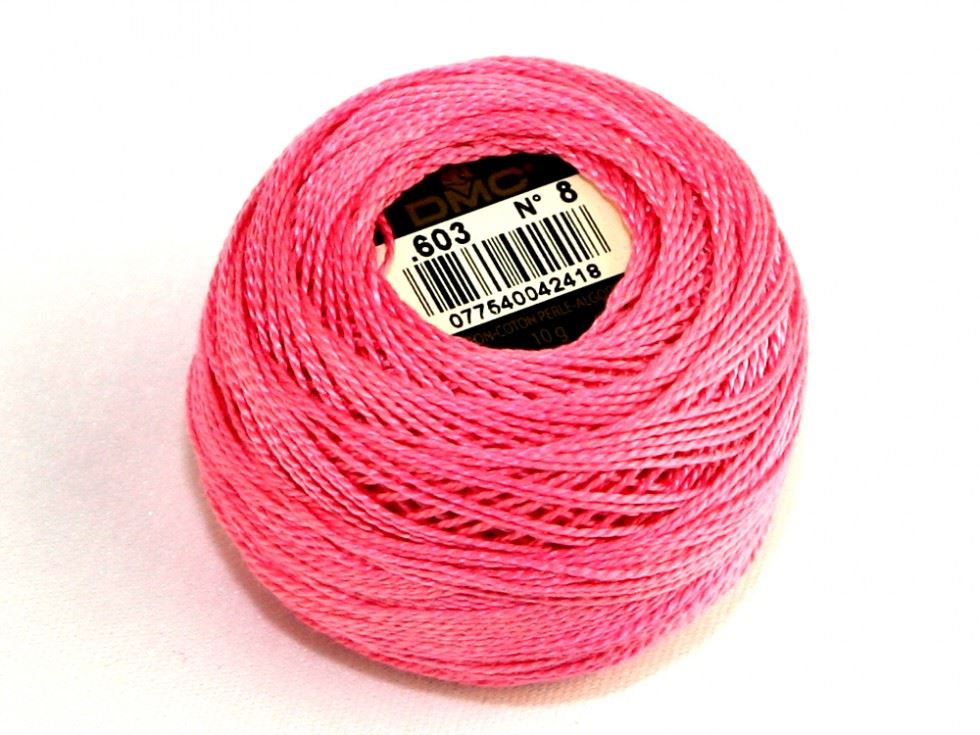 DMC Size 8 Cotton Perle Thread 603
 